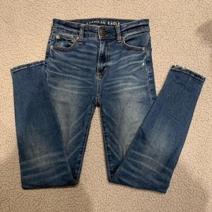 american eagle next level stretch hi-rise jegging